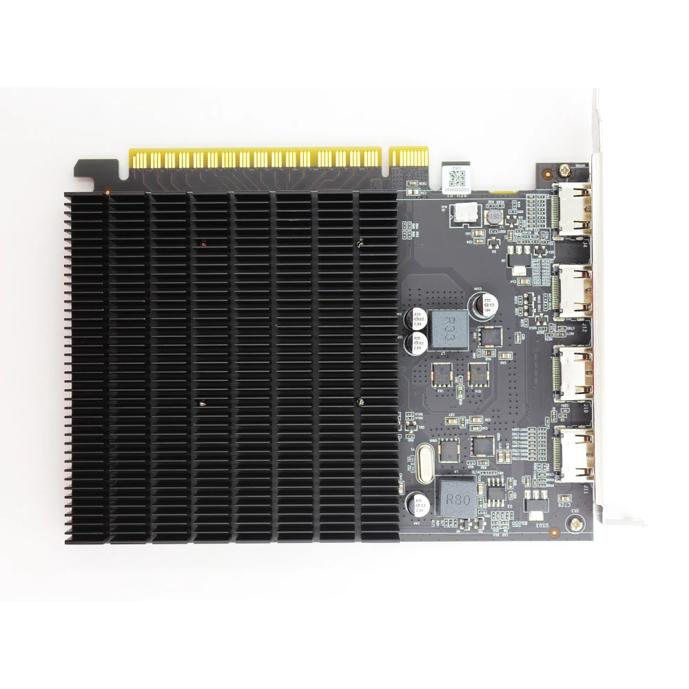Aarvex Nvidia Graphic Card GT730 4GB DDR3 With 4 HDMI Ports view 2